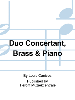 Duo Concertant, Brass & Piano