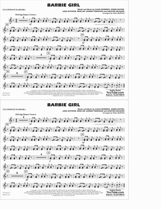 Barbie Girl (arr. Paul Murtha) - Xylophone/Marimba
