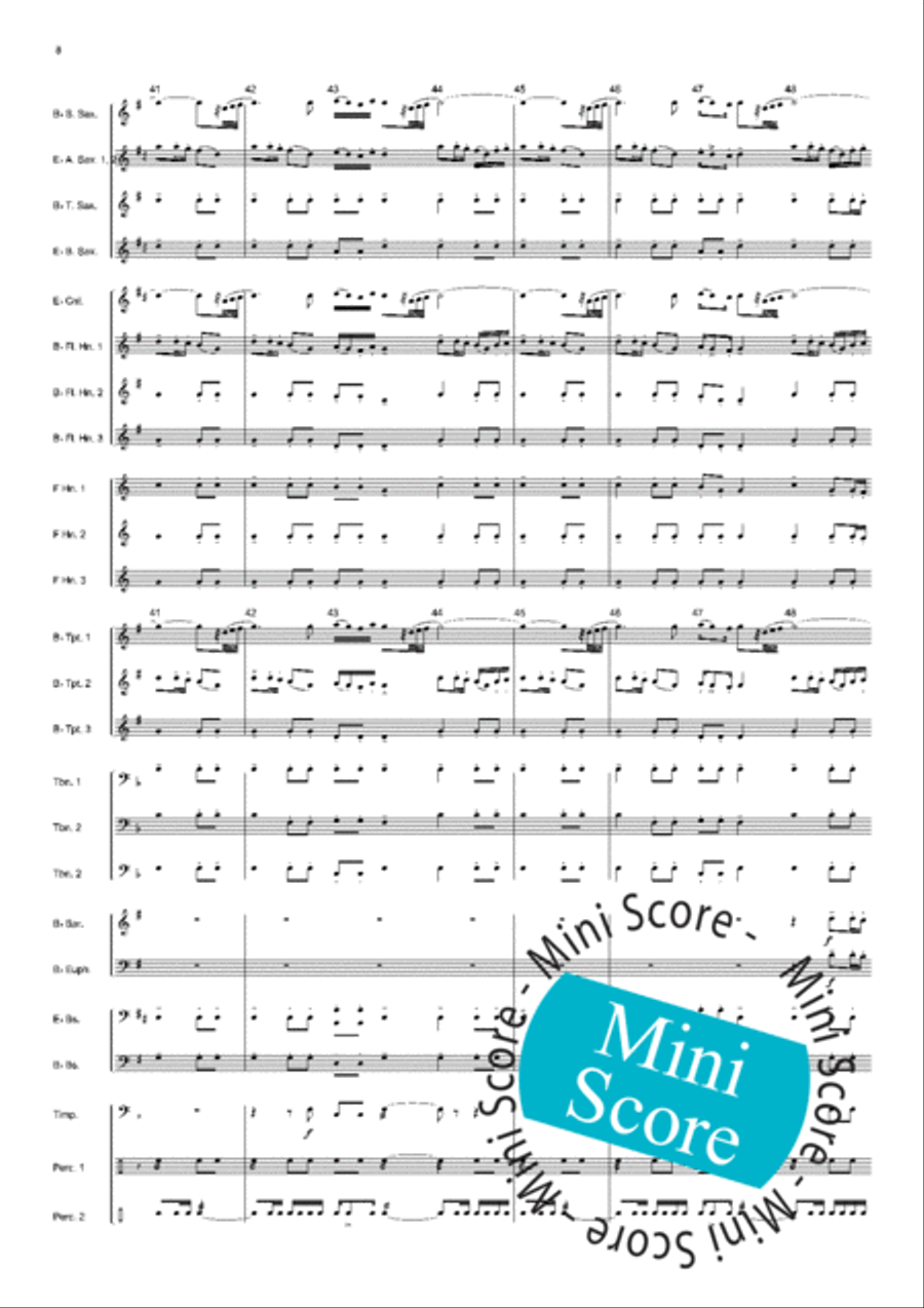 Fanfare, Dance and Choral Choir scores gallery preview page 12