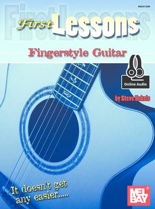 Book cover for First Lessons Fingerstyle Guitar