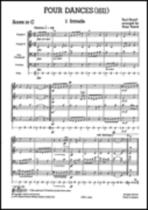 Paul Peuerl: Four Dances - Brass Quartet (Just Brass No.27)