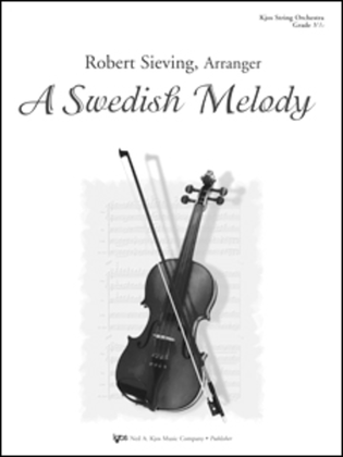 Book cover for A Swedish Melody - Score