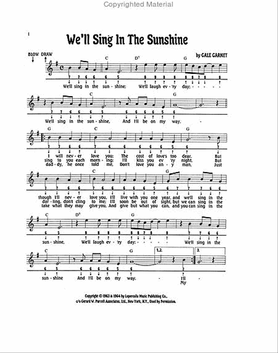 How To Play Harmonica with CD Harmonica scores gallery preview page 3