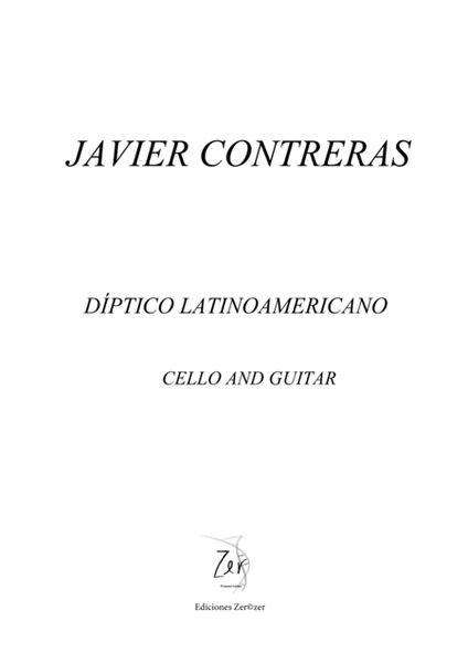 Diptico Latinoamericano Cello and Guitar image number null