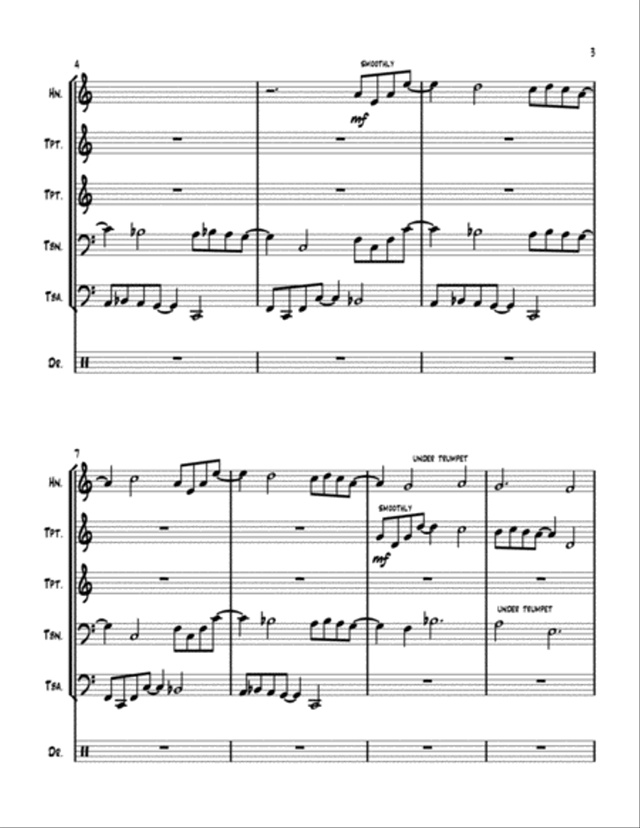 5 star 5 star Brass Ensemble scores gallery preview page 3