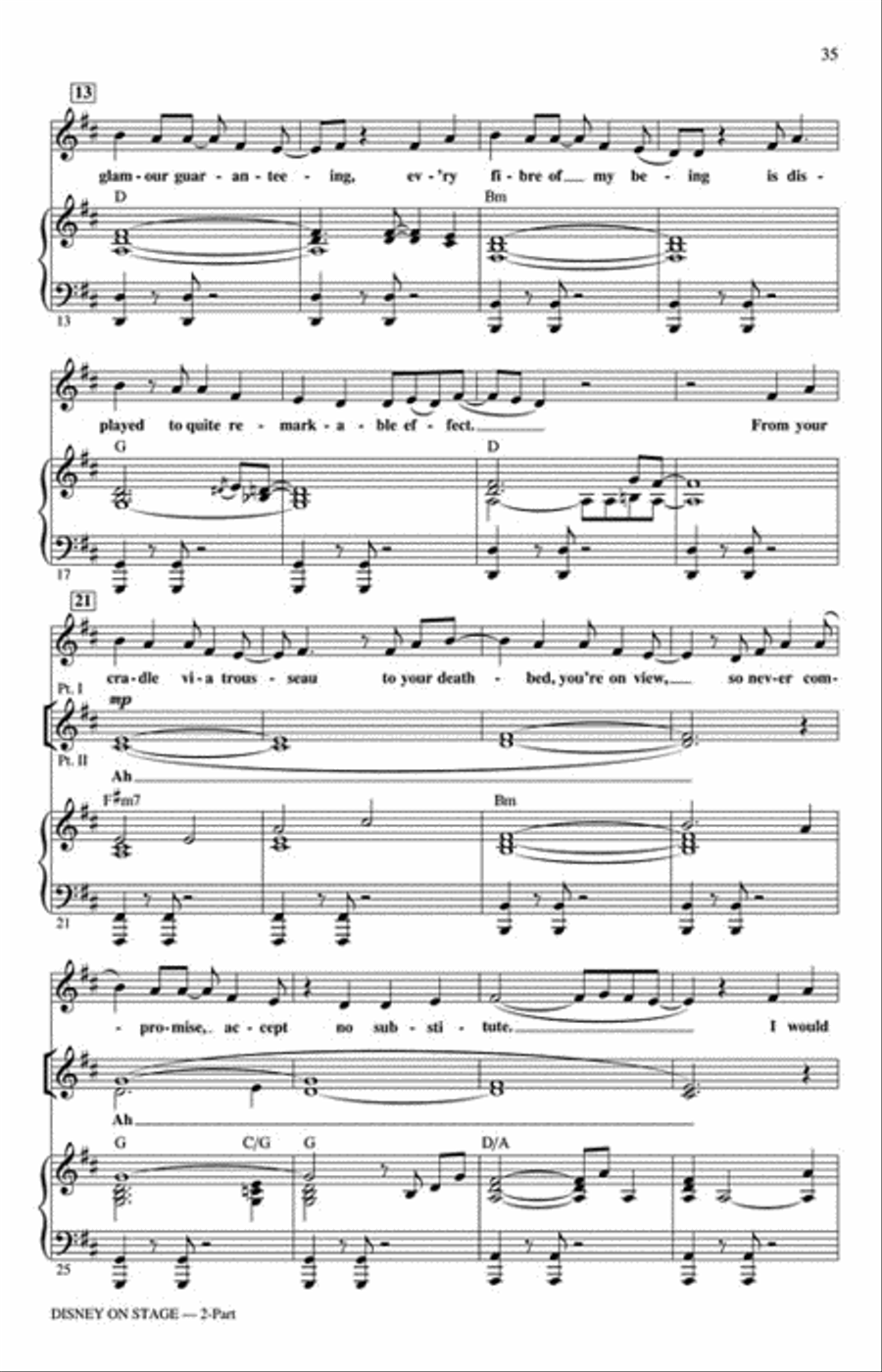 Disney on Stage 2-Part scores gallery preview page 7