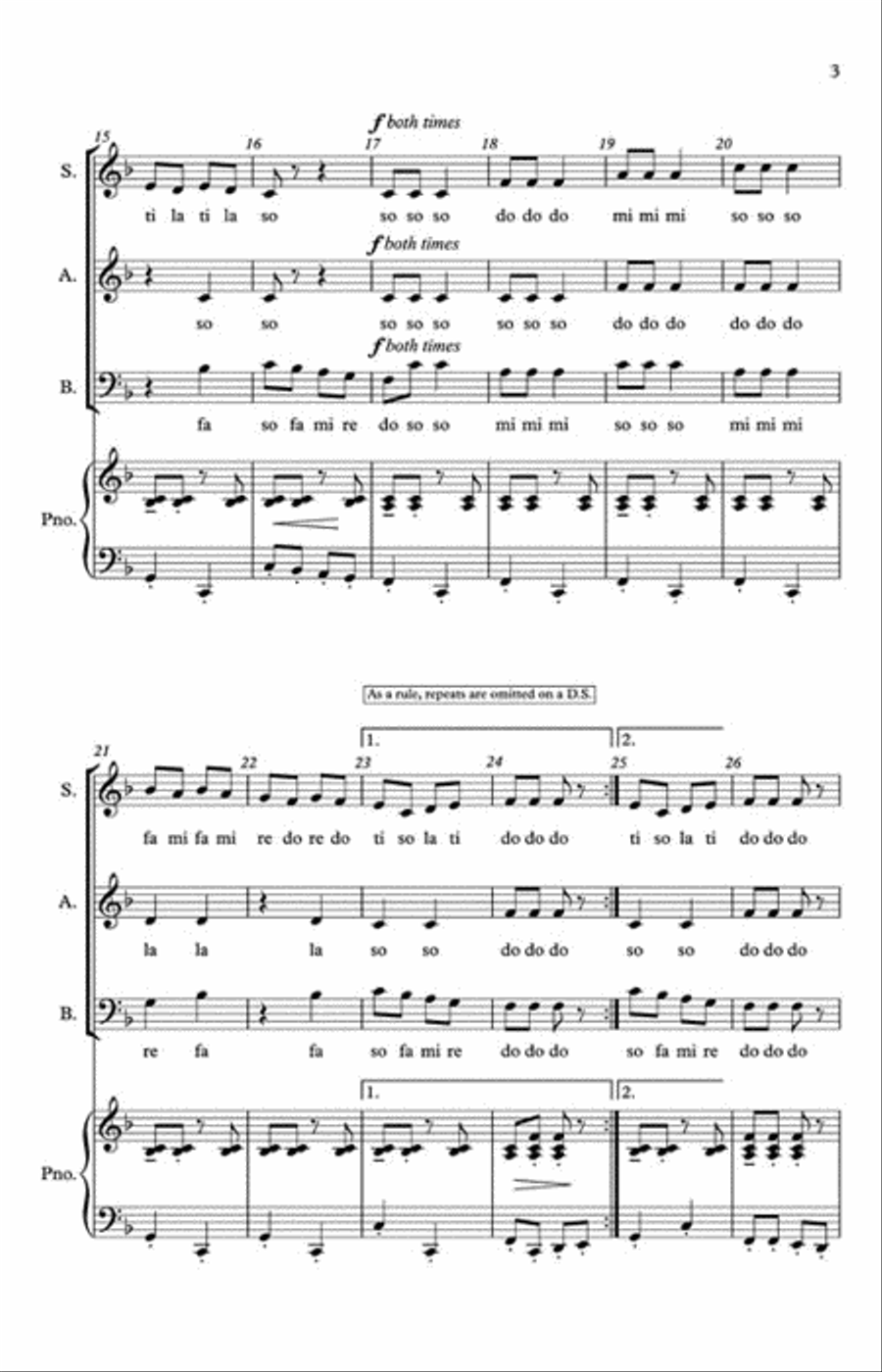 Galop Galop 3-Part scores gallery preview page 3
