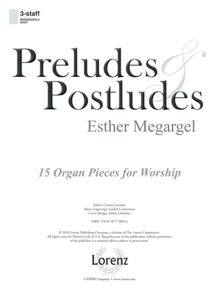 Book cover for Preludes and Postludes (Digital Delivery)