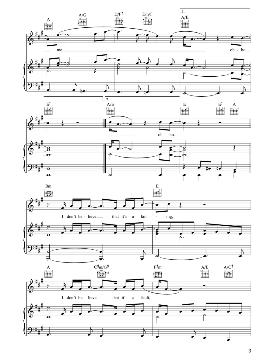 All Time Love Acoustic Guitar scores gallery preview page 3
