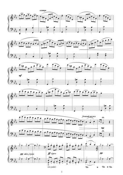 Sonatina andaluza para piano Piano Solo - Digital Sheet Music