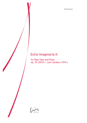 Book cover for Entia Imaginaria II (for Tuba & Piano)