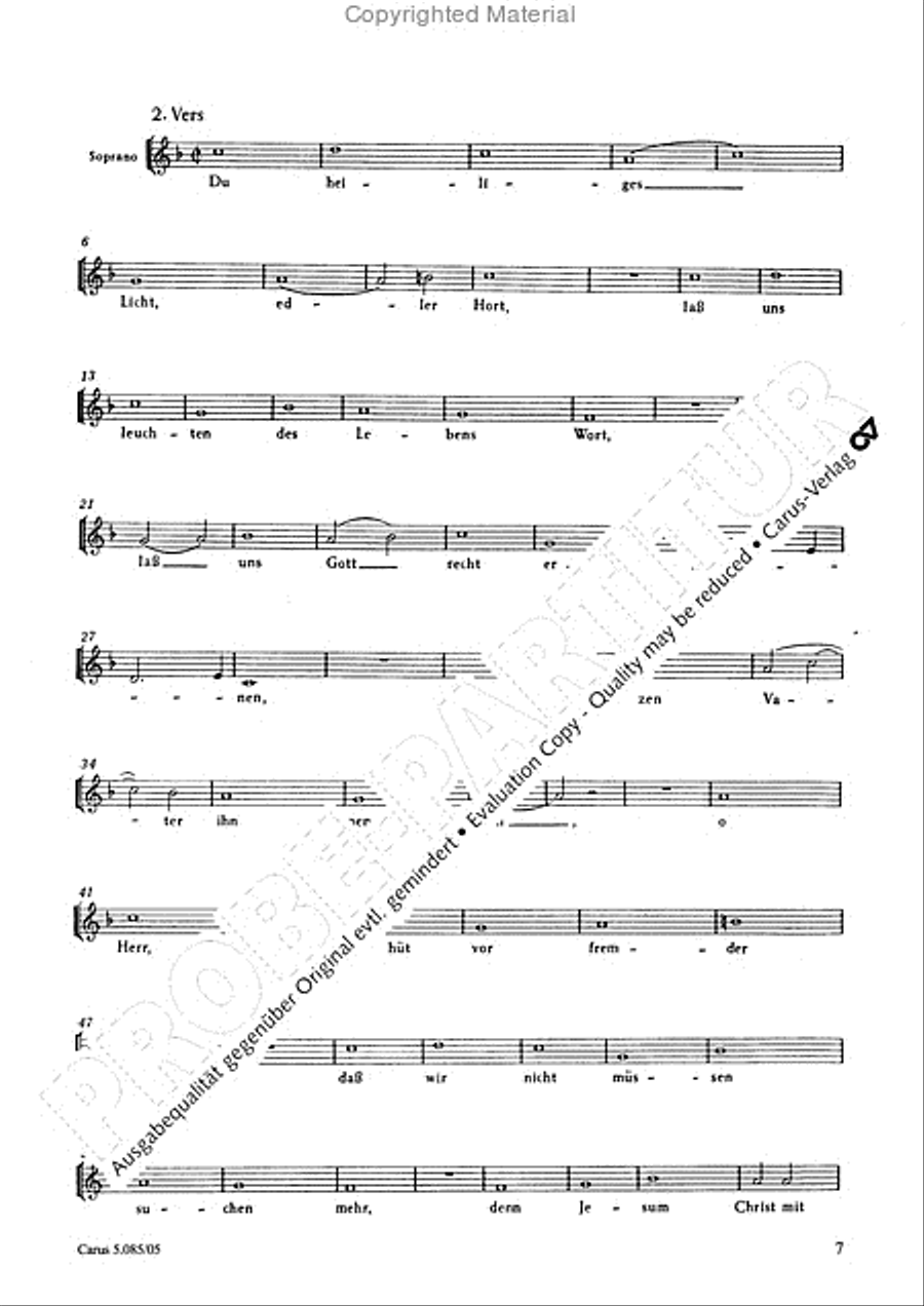 Come, Holy Ghost (Komm, heiliger Geist) 4-Part scores gallery preview page 8