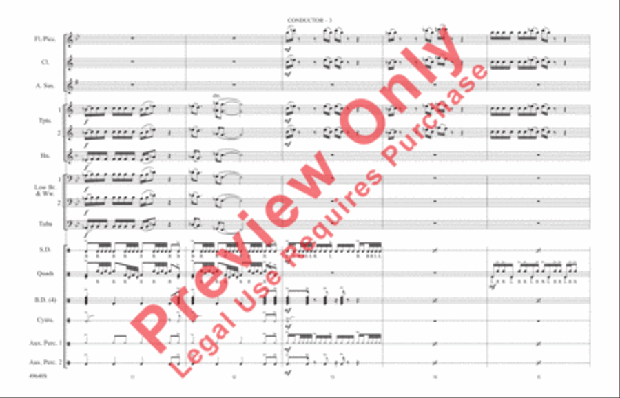 Legendz Legendz Marching Band scores gallery preview page 4