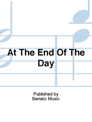 Book cover for At The End Of The Day
