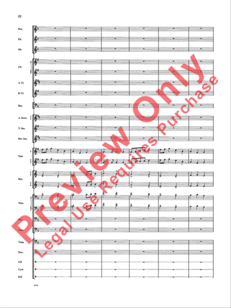 Ballymore Down Concert Band scores gallery preview page 23