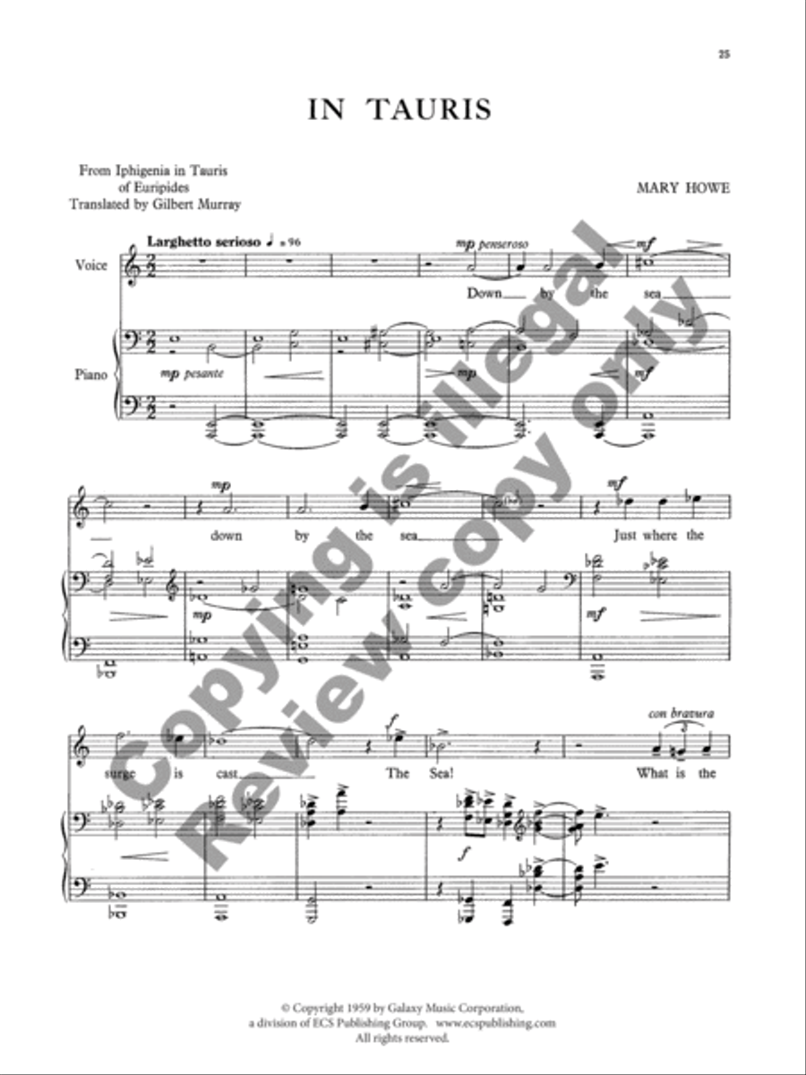 English Songs, Part II English Songs, Part II High Voice scores gallery preview page 14
