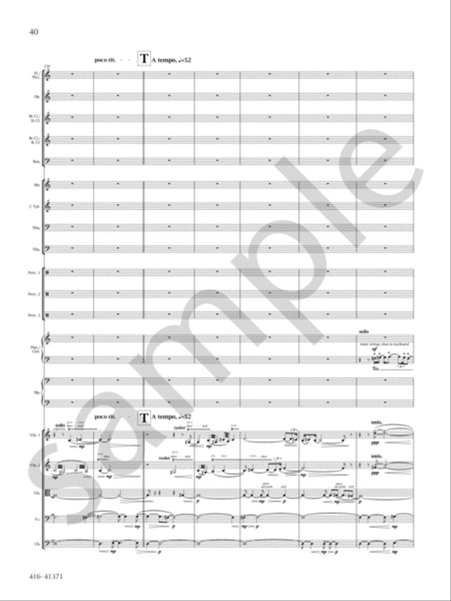 Chamber Symphony Orchestra scores gallery preview page 9