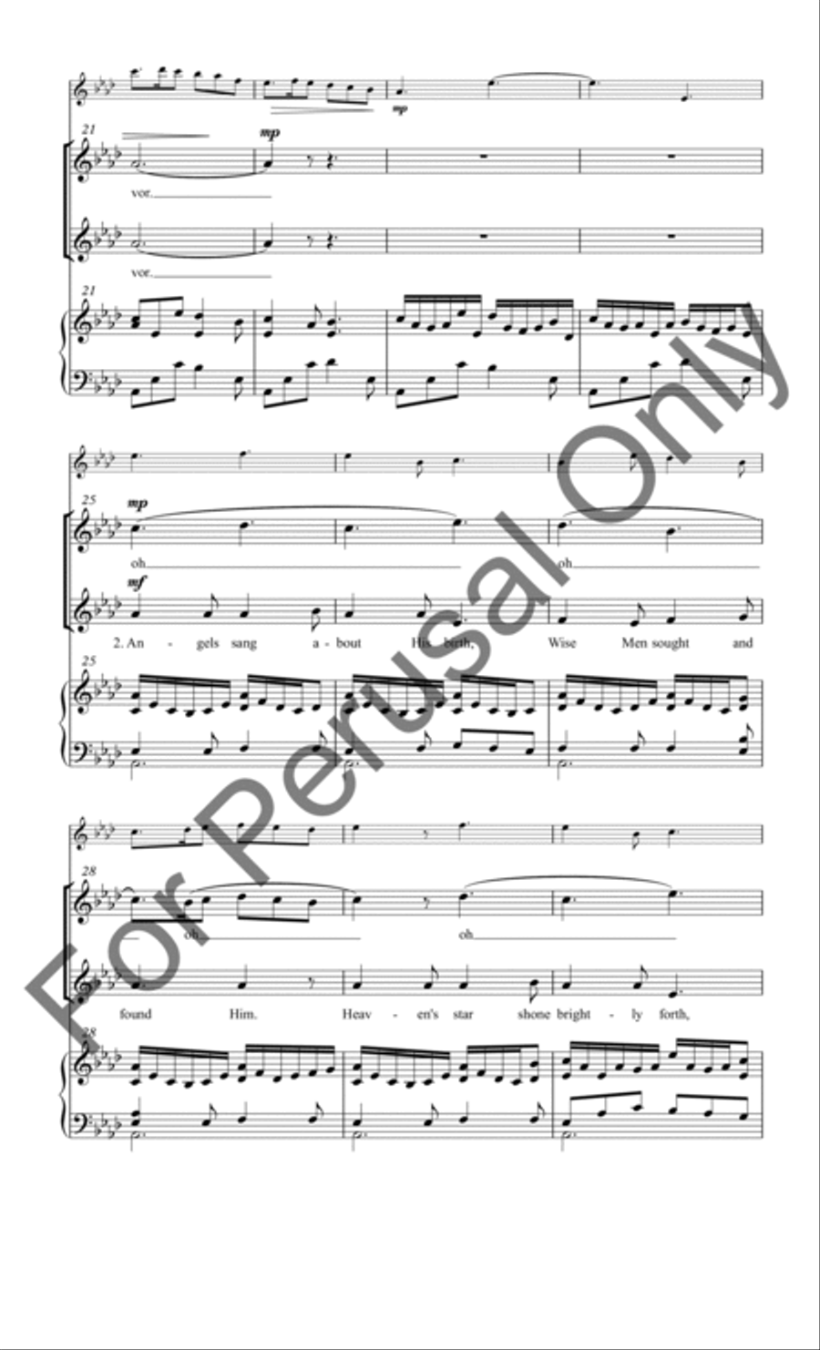 Gentle Mary SA scores gallery preview page 4