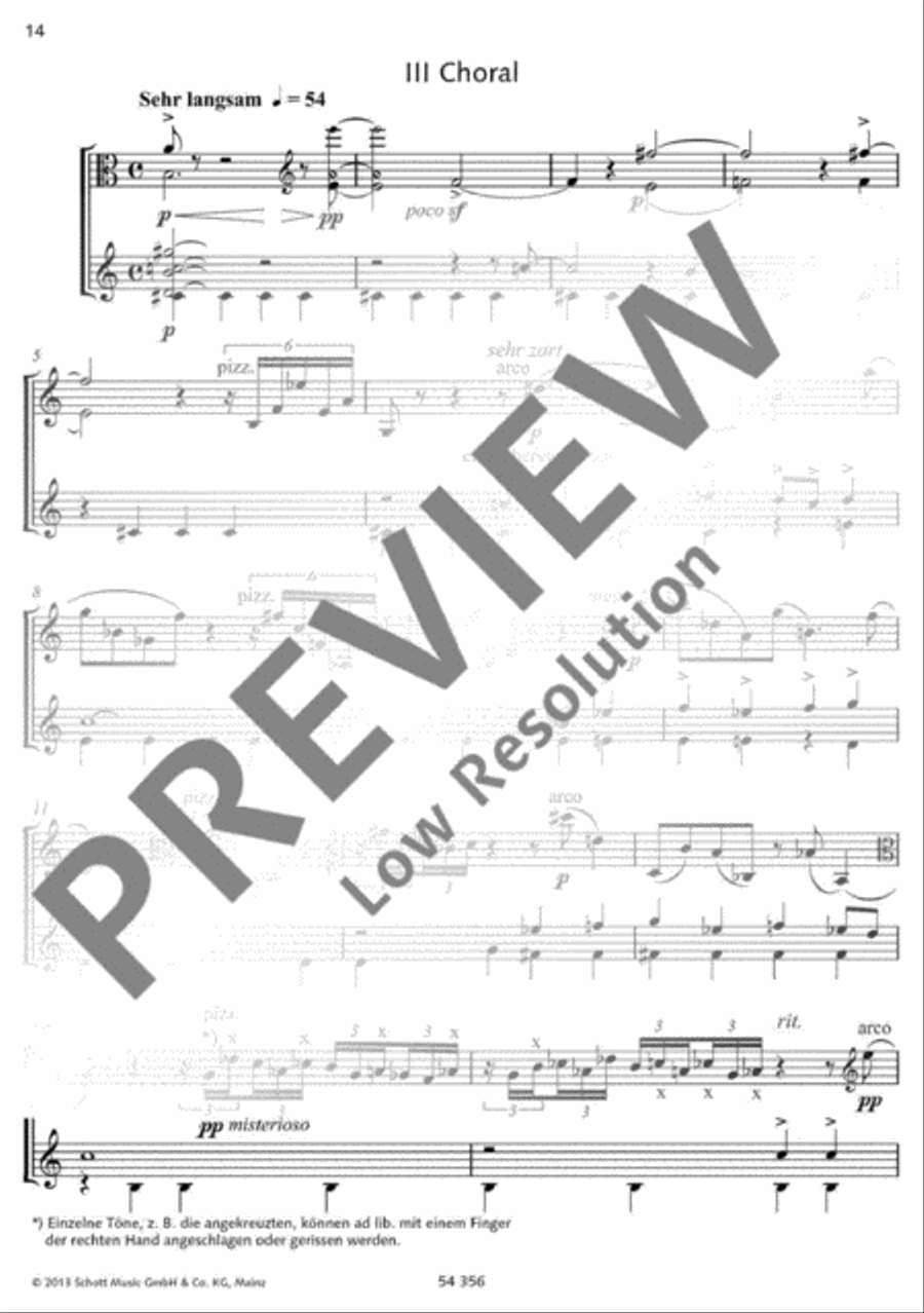 3 Meditations 3 Meditations Viola scores gallery preview page 15