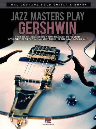 Book cover for Jazz Masters Play Gershwin