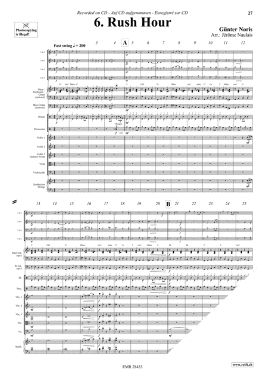 Let's Dance Volume 4 Woodwind Quartet scores gallery preview page 8