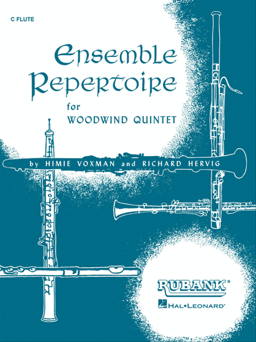Ensemble Repertoire for Woodwind Quintet - Flute Woodwind Quintet scores gallery preview page 1