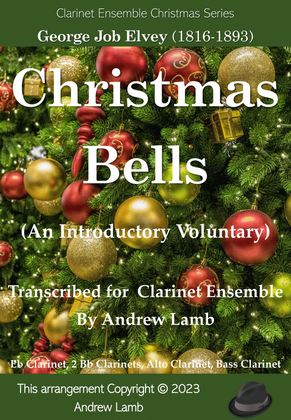 Book cover for Christmas Bells (arr. for Clarinet Choir)
