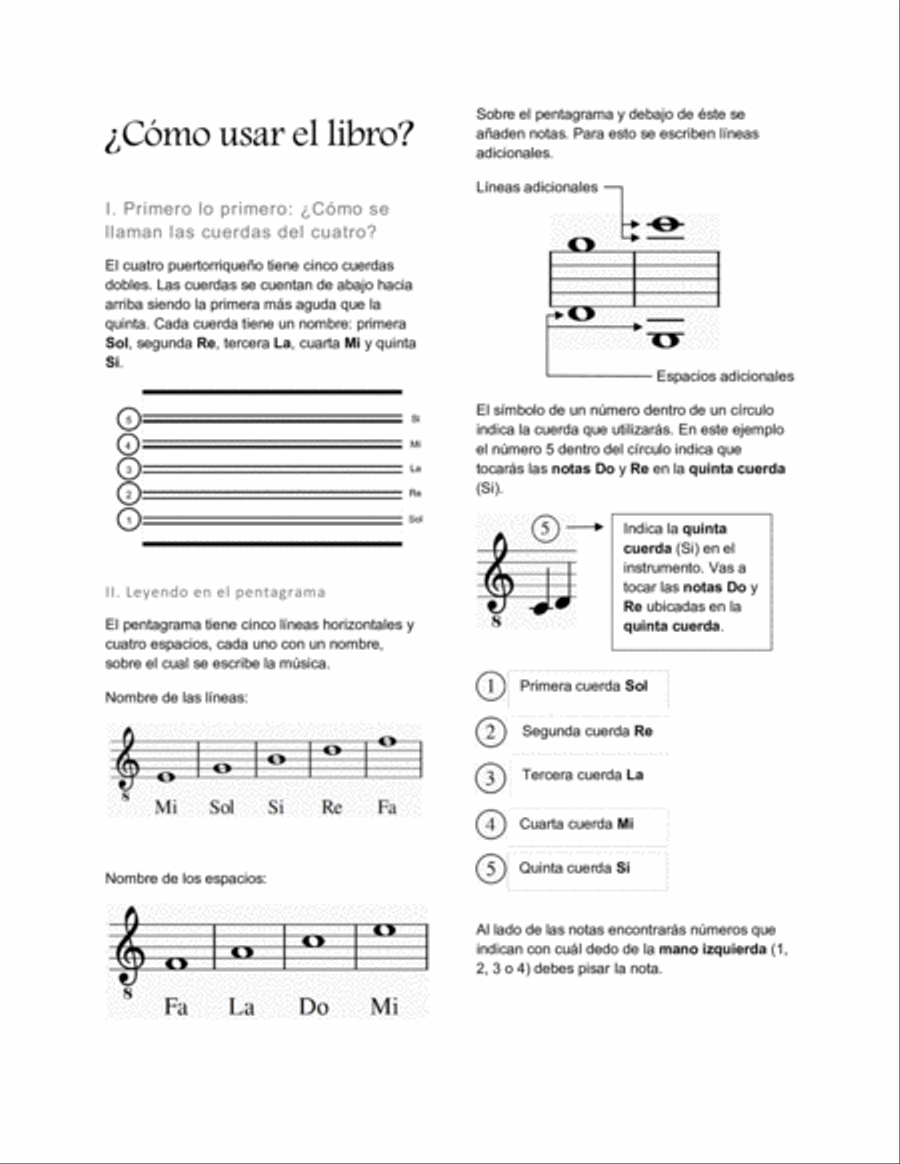 Escalas del Cuatro Puertorriqueño Small Ensemble scores gallery preview page 4