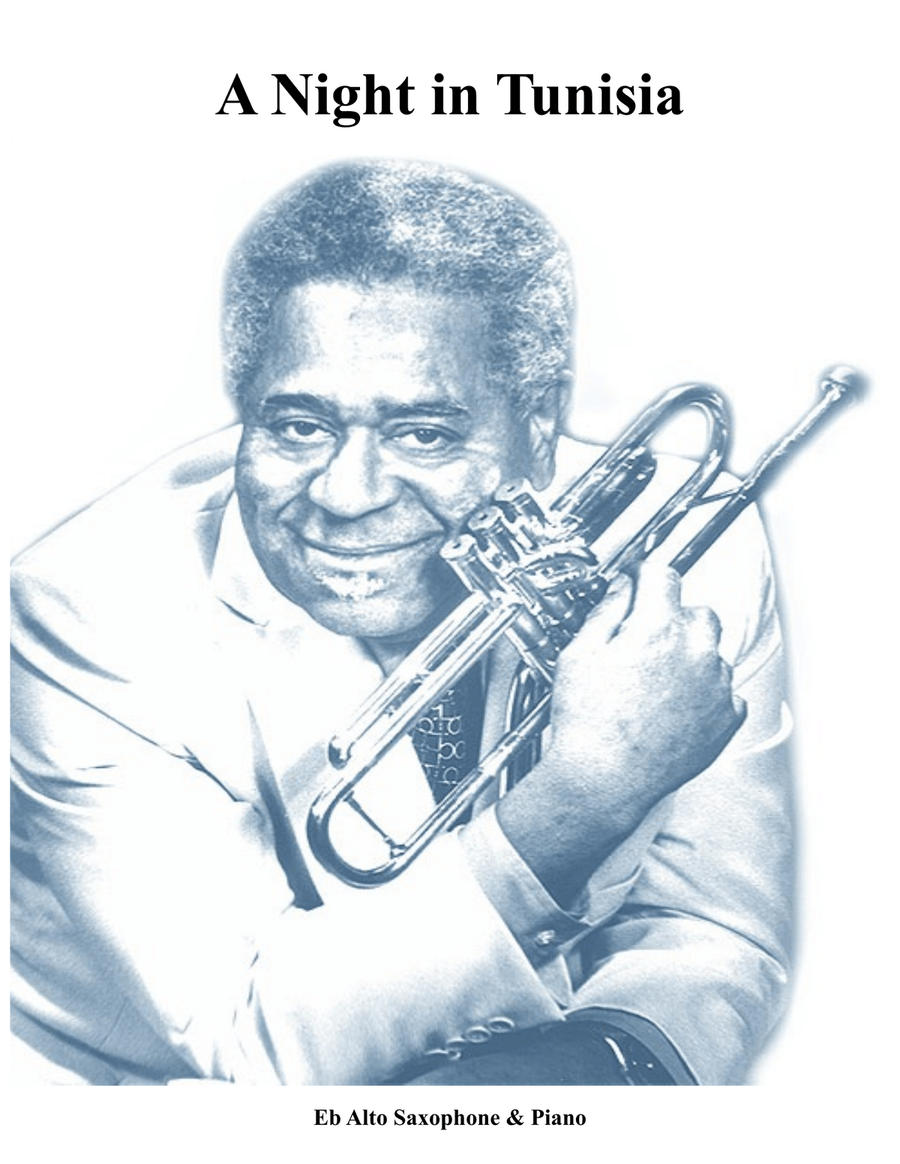 A Night In Tunisia Alto Saxophone scores gallery preview page 1