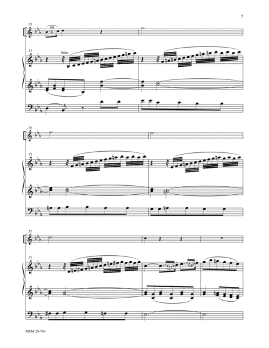 Larghetto Larghetto Clarinet scores gallery preview page 5