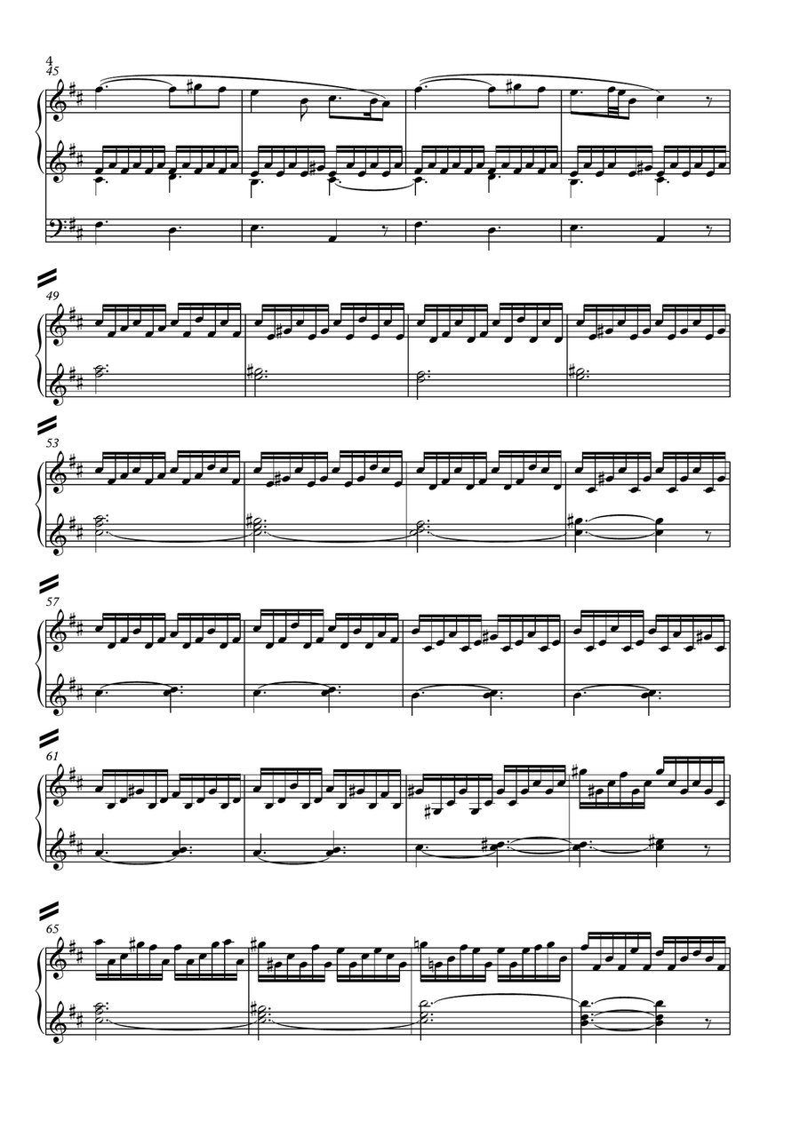 Ellyllon for organ Organ Solo scores gallery preview page 4