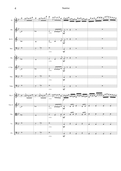 Haydn's 'Sunrise' Allegro con spirito - Score and Parts image number null