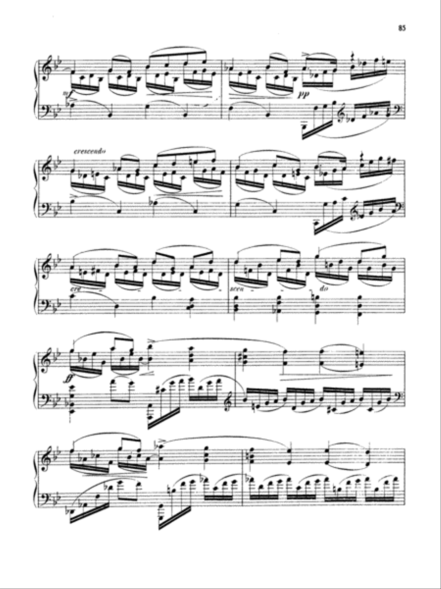 Arensky: Twenty-four Morceau Characteristiques, Op. 36 Piano Solo scores gallery preview page 2