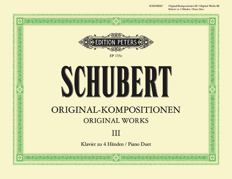 Original Works for Piano Duet Piano Duet scores gallery preview page 1