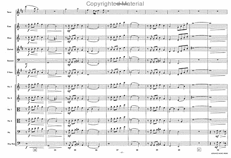 Concertino For Tenor Saxophone, Strings & Winds