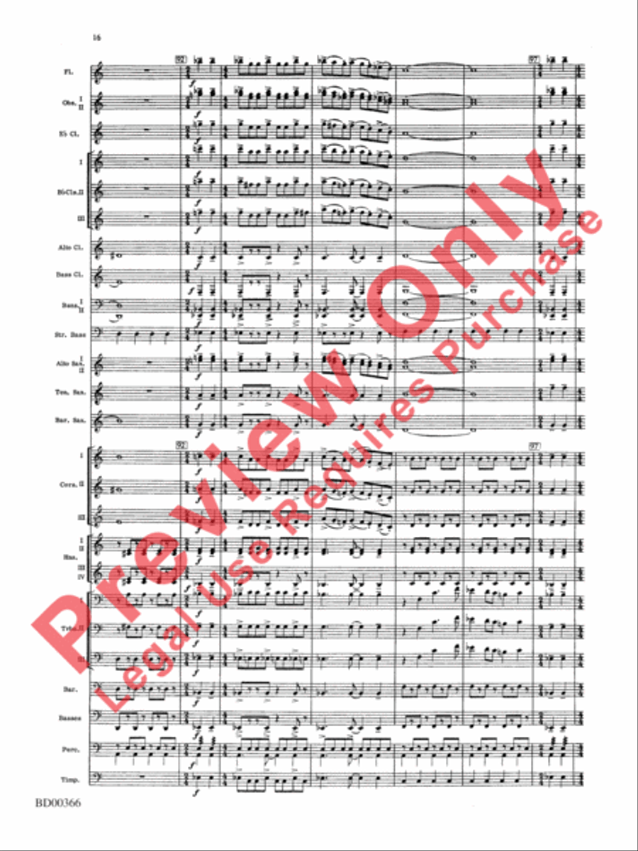 Rhythm of the Winds Concert Band scores gallery preview page 17
