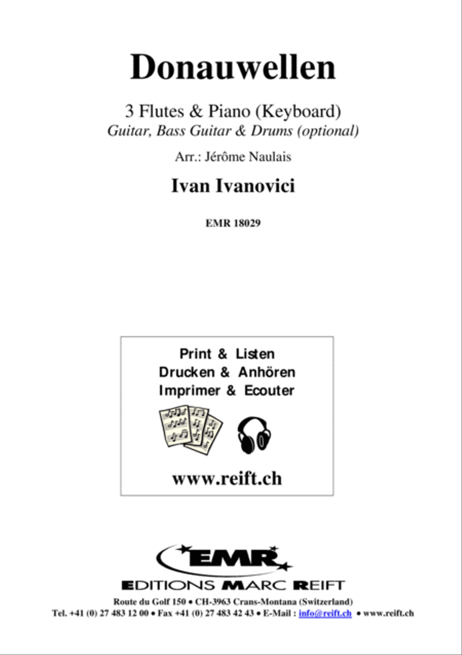 Donauwellen Flute scores gallery preview page 2