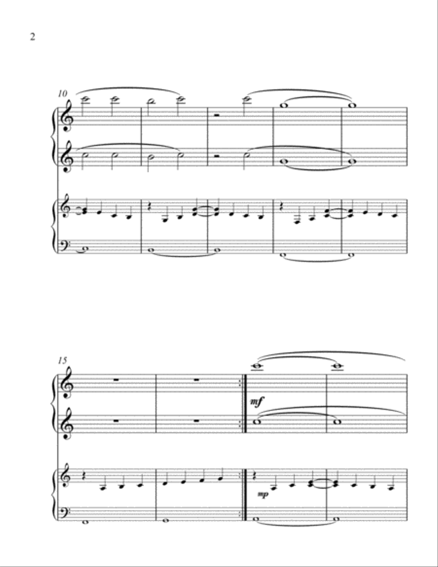 My Heart Will Go On (Love Theme from Titanic) Easy Piano scores gallery preview page 2