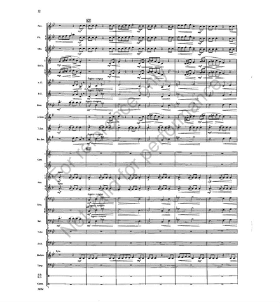 Contexture Concert Band scores gallery preview page 11