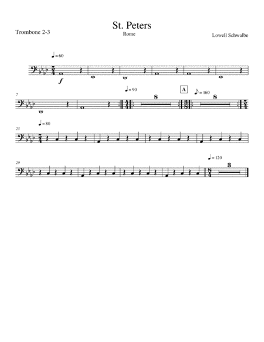 St. Peter's St. Peter's Full Orchestra scores gallery preview page 6