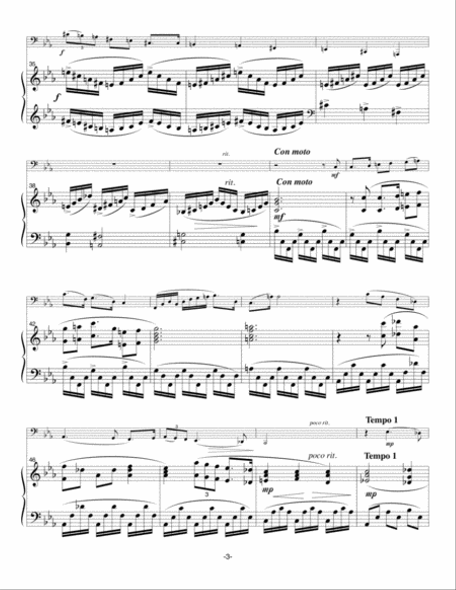 Romance Romance Tuba scores gallery preview page 4