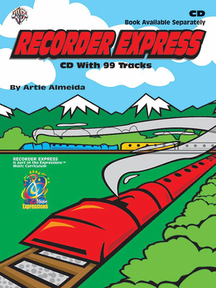 Book cover for Recorder Express (Soprano Recorder Method for Classroom or Individual Use)