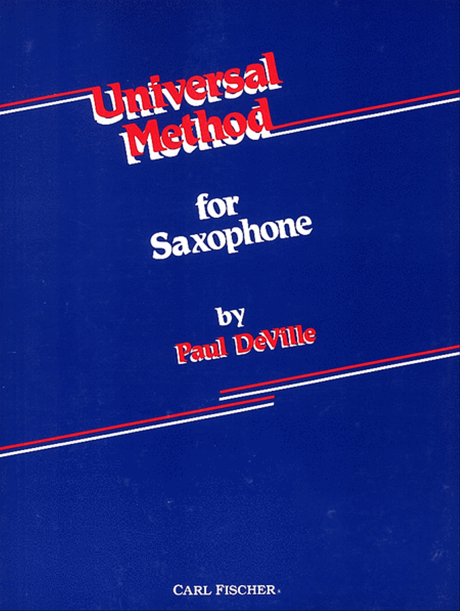 Universal Method for Saxophone Saxophone scores gallery preview page 1