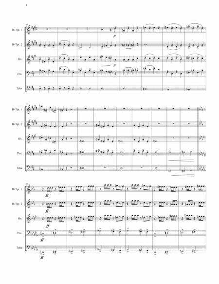 Romeo and Juliet - Selections for Brass Quintet image number null