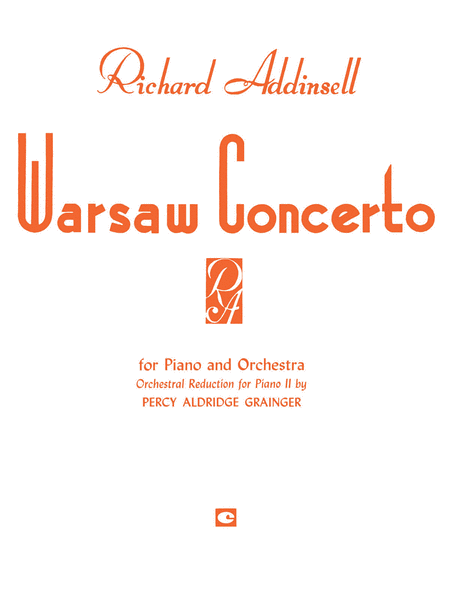 Richard Addinsell: Warsaw Concerto (set)
