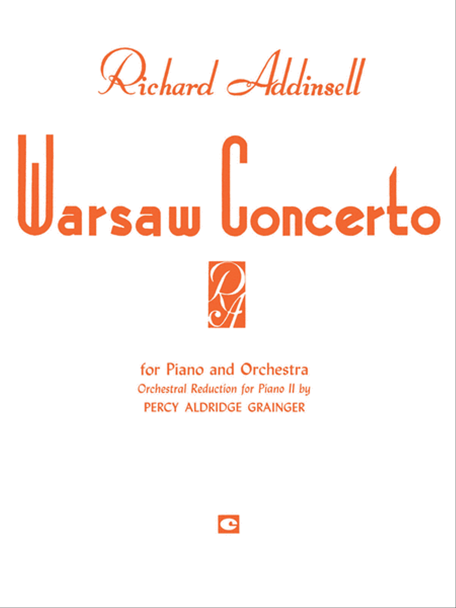 Warsaw Concerto (set) Piano scores gallery preview page 1