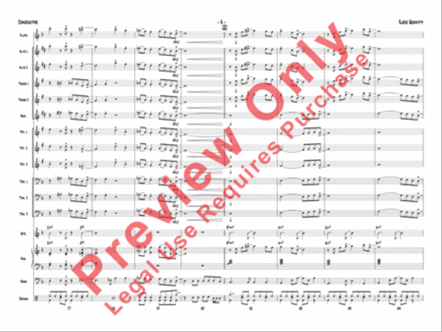 Zero Gravity Jazz Ensemble scores gallery preview page 11