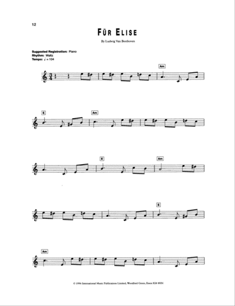 Popular Classics Popular Classics Piano scores gallery preview page 4