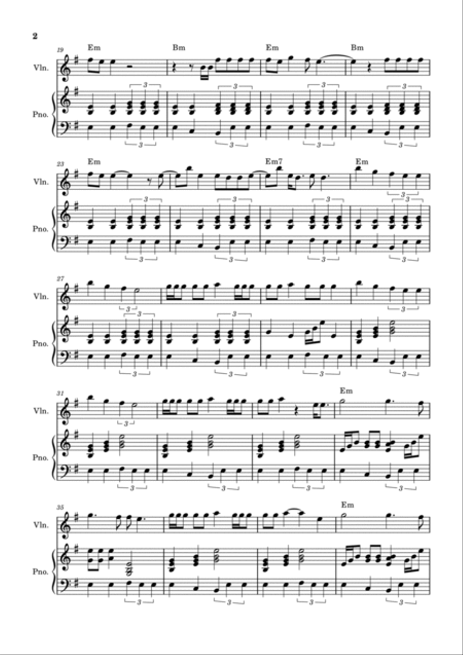 Eve, Psyche & The Bluebeard's Wife Eve, Psyche & The Bluebeard's Wife Violin Solo scores gallery preview page 2