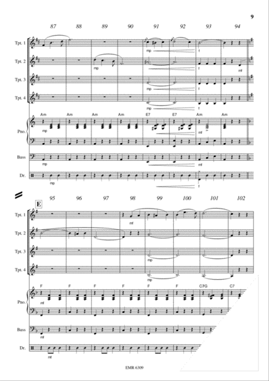 Donauwellen Trumpet scores gallery preview page 9